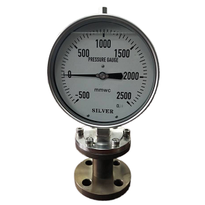 Đồng hồ đo áp suất màng áp suất thấp (-500 ~ 2500 mmWC)