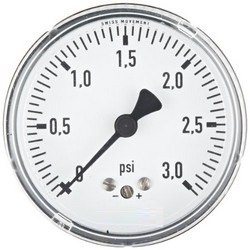 Đồng hồ đo áp suất 0 ~ 1 psi
