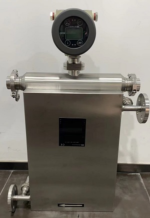 Đồng hồ đo lưu lượng Coriolis với áo khoác nhiệt