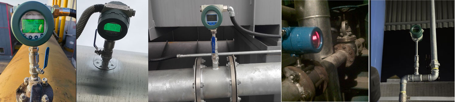 thermal mass flow meter