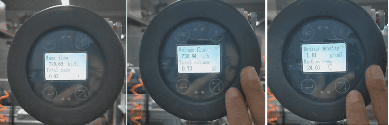 Lưu lượng kế Oriolis để đo lưu lượng bùn oriolis flow meter for slurry flow measurement