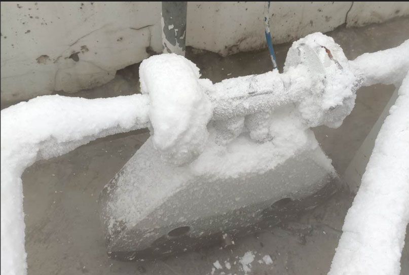 Ethane cryogenic flow meter