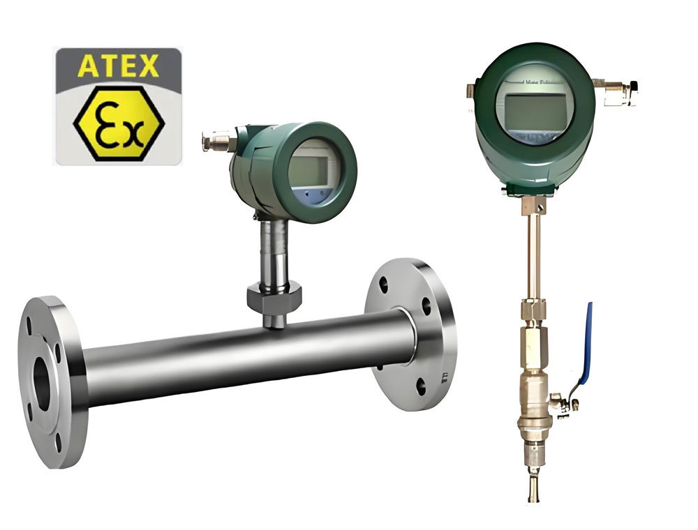ATEX certified 02 flow meter
